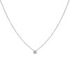 Cartier 1895 necklace in white gold and diamond (0,51 carat) - 00pp thumbnail