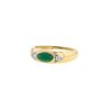 Van Cleef & Arpels  ring in yellow gold, chrysoprase and diamonds - 00pp thumbnail