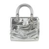 Lady Dior Edition Limitée Jason Martin handbag  in silver leather - 360 thumbnail