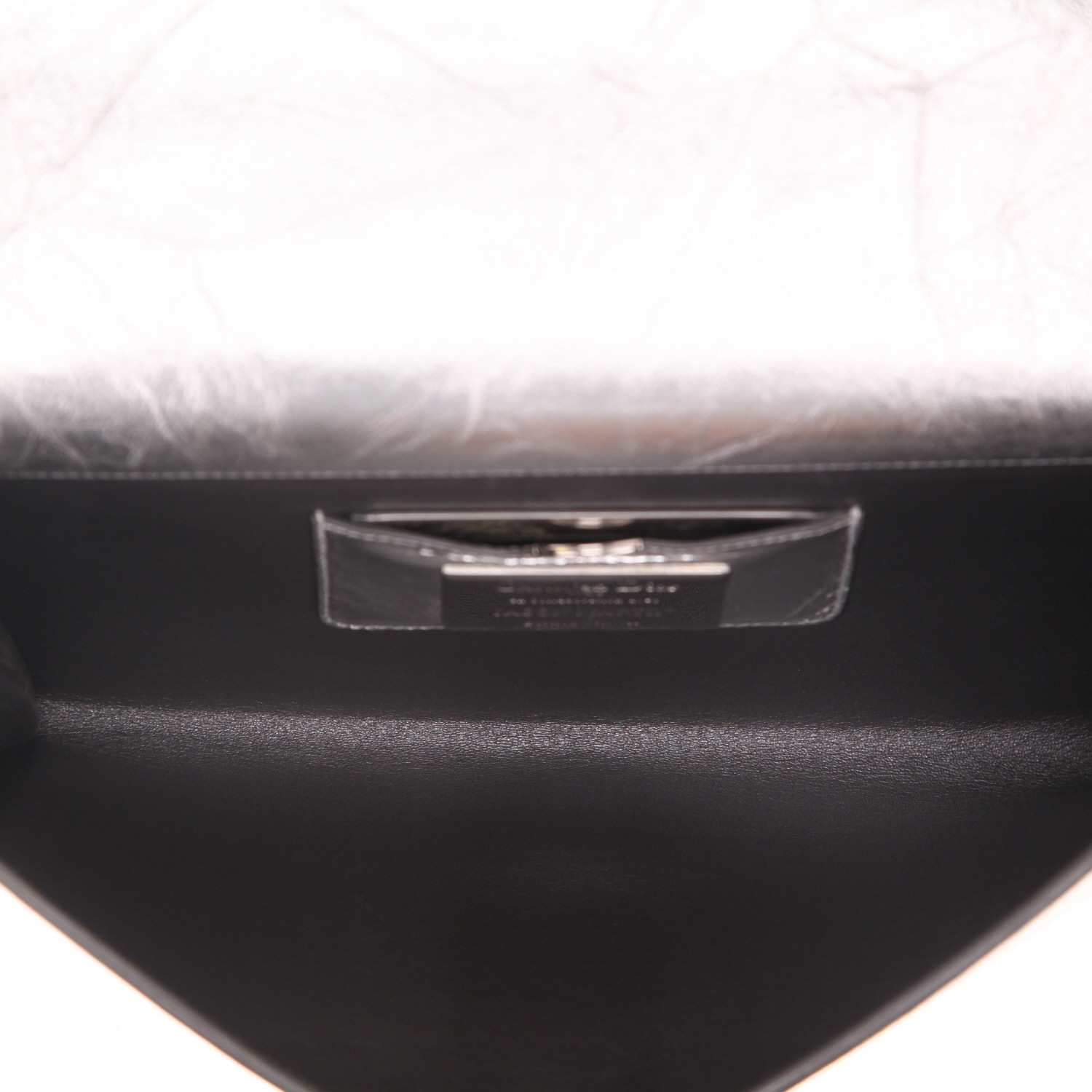 Pochette da sera Dior  Edition limitée in pelle argentata - Detail D3