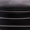 Saint Laurent  Sunset medium model  shoulder bag  in black leather - Detail D3 thumbnail