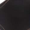 Bolsito de mano Dior  Stripe Pouch en cuero negro - Detail D3 thumbnail