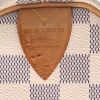 Louis Vuitton  Speedy 30 handbag  in azur damier canvas  and natural leather - Detail D2 thumbnail