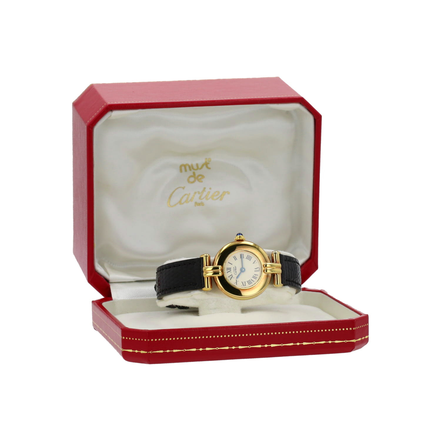 Orologio Cartier Must Colisée in vermeil Ref: Cartier - 590002  Circa 1990