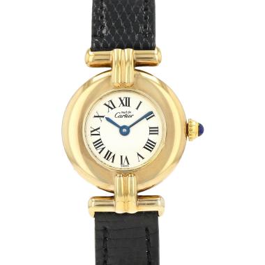Montre Cartier Must Colisée en vermeil Ref: Cartier - 590002  Vers 1990