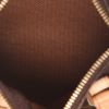 Borsa a tracolla Louis Vuitton  Nano Speedy in tela monogram marrone e pelle naturale - Detail D3 thumbnail