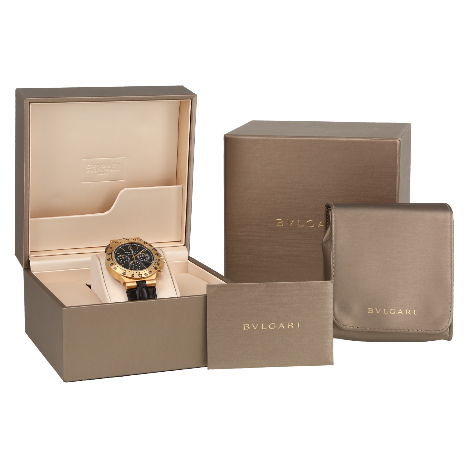 Bulgari Diagono  in yellow gold Ref: Bulgari - CH40GTA  Circa 2020 - Detail D2