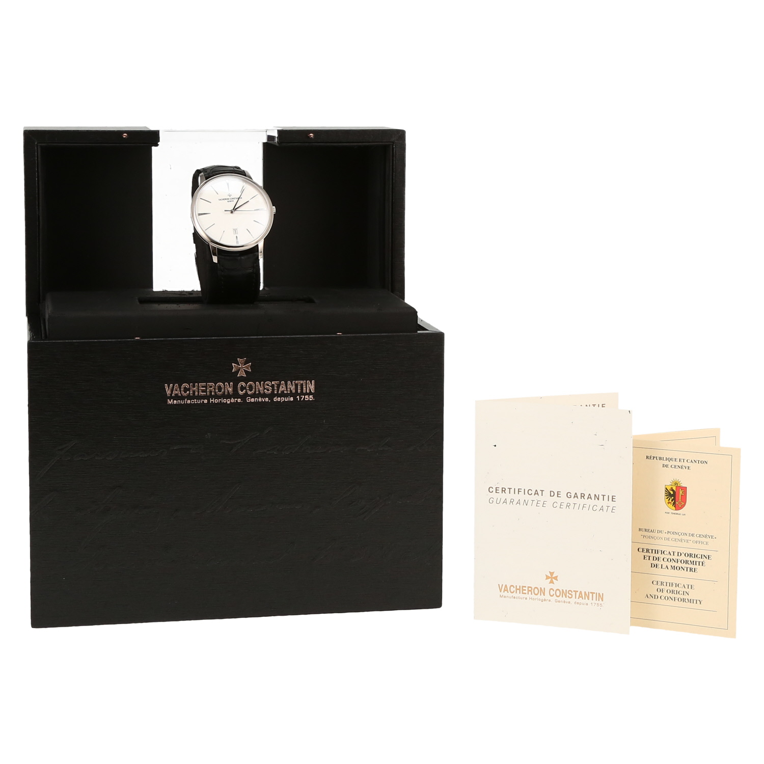 Reloj Vacheron Constantin Patrimony Contemporaine de oro blanco Ref: Vacheron Constantin - 85180  Circa 2017 - Detail D2