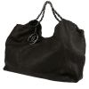 Chanel  Coco Cabas shopping bag  in black leather - 00pp thumbnail