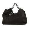 Chanel  Coco Cabas shopping bag  in black leather - 360 thumbnail