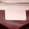 Dior  Lady Dior handbag  in pink grained leather - Detail D2 thumbnail