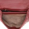 Borsa a tracolla Bottega Veneta  Olimpia in pelle intrecciata bordeaux - Detail D3 thumbnail