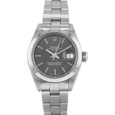 Rolex Lady Oyster Perpetual Date  in stainless steel Ref: Rolex - 69160  Circa 1988
