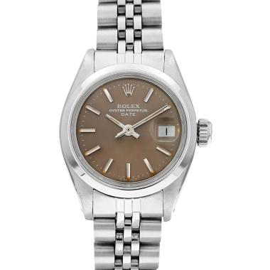 Orologio Rolex Lady Oyster Perpetual Date in acciaio Ref: Rolex - 6916  Circa 1979