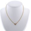 Cartier Inde Mystérieuse necklace in yellow gold and diamonds - 360 thumbnail