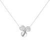 Tiffany & Co Paper Flowers necklace in platinium and diamonds - 00pp thumbnail