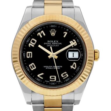 Montre Rolex Datejust II en or et acier Ref: Rolex - 116333  Vers 2008
