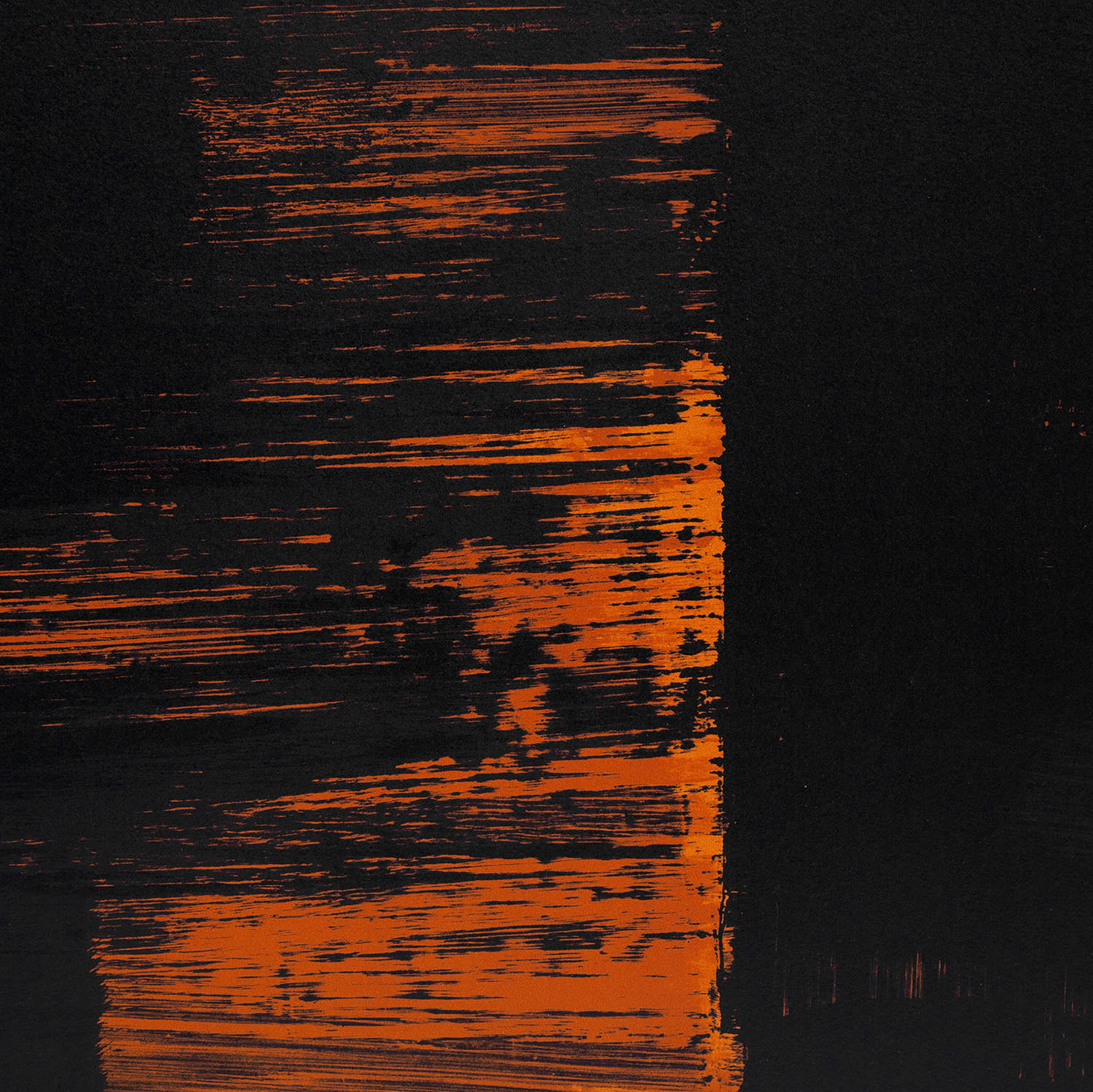 Pierre Soulages (1919-2022), Lithographie n°26 - 1969 - Detail D1