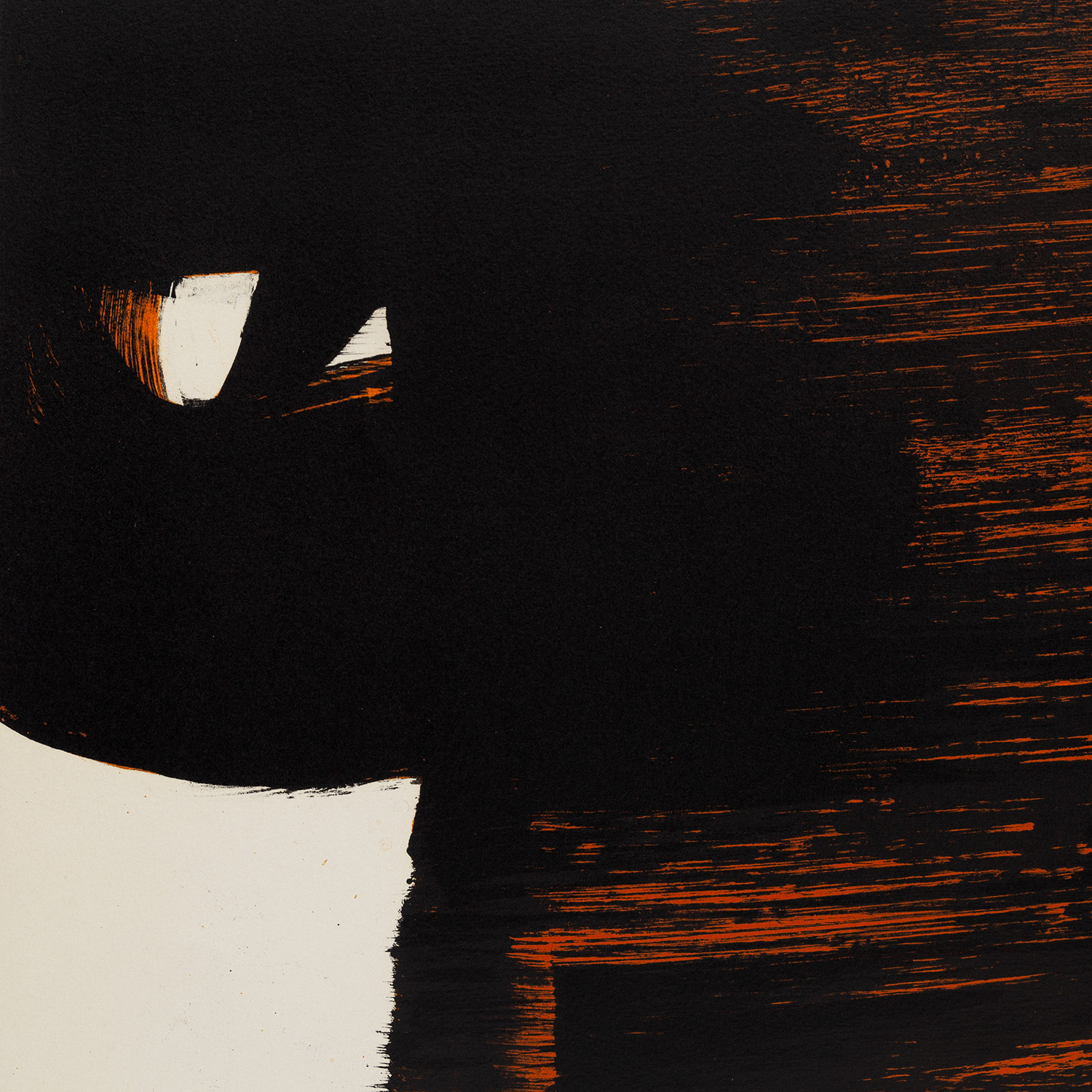 Pierre Soulages, Lithographie 26, numérotée 8/85 et signée de l'artiste