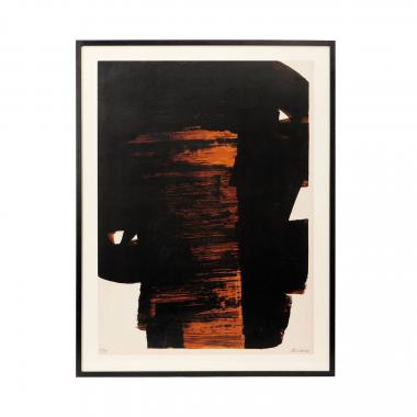 Pierre Soulages (1919-2022), Lithographie n°26 - 1969