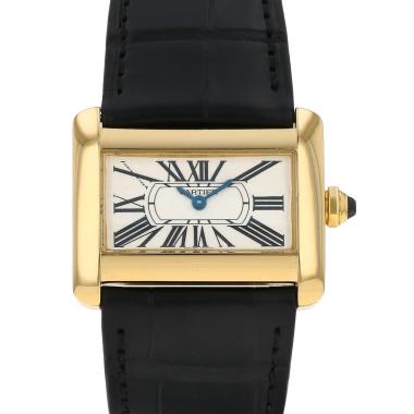 Cartier Tank Divan Yellow Gold Ref 2601