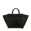 Celine  Cabas Phantom shopping bag  in black grained leather - 360 thumbnail