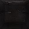 Sac cabas Celine  Cabas Phantom en cuir grainé noir - Detail D3 thumbnail