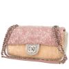 Chanel  Timeless Petit shoulder bag  in pink, orange and blue canvas  and transparent paillette - 00pp thumbnail
