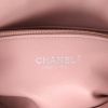 Sac bandoulière Chanel  Timeless Petit en toile rose orange et bleue et sequin transparent - Detail D2 thumbnail