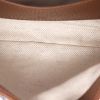 Bolso de mano Gucci  Jackie modelo pequeño  en lona denim azul y cuero marrón - Detail D3 thumbnail