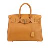 Bolso de mano Hermès  Birkin 35 cm en cuero Chamonix natural - 360 thumbnail