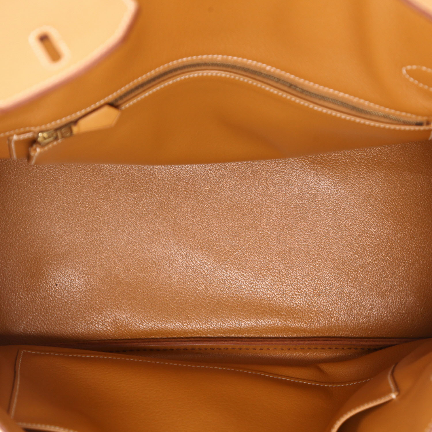 Borsa Hermès  Birkin 35 cm in pelle Chamonix naturale - Detail D3