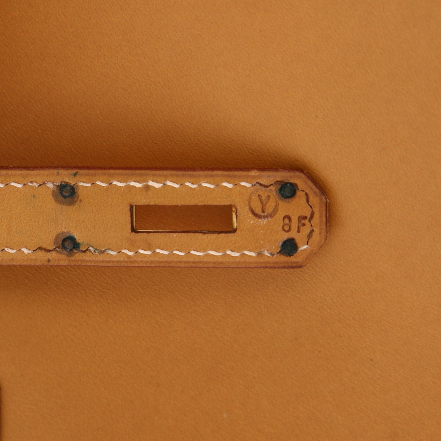 Sac à main Hermès  Birkin 35 cm en cuir Chamonix naturel - Detail D4