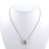 Bulgari B.Zero1 necklace in white gold and diamonds - 360 thumbnail