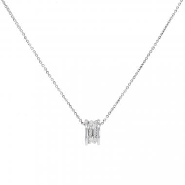 Collana Bulgari B.Zero1 in oro bianco e diamanti