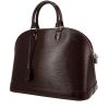 Louis Vuitton  Alma large model  handbag  in plum patent epi leather - 00pp thumbnail