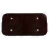 Louis Vuitton  Alma large model  handbag  in plum patent epi leather - Detail D1 thumbnail