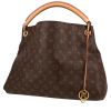 Bolso de mano Louis Vuitton  Artsy en lona Monogram marrón y cuero natural - 00pp thumbnail