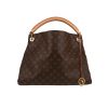 Sac à main Louis Vuitton  Artsy en toile monogram marron et cuir naturel - 360 thumbnail