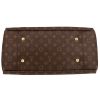 Borsa Louis Vuitton  Artsy in tela monogram marrone e pelle naturale - Detail D1 thumbnail