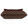 Louis Vuitton  Musette Salsa shoulder bag  in brown damier canvas  and brown leather - Detail D1 thumbnail