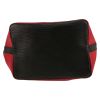 Bolso de mano Louis Vuitton  Noé en cuero negro y rojo - Detail D1 thumbnail