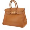 Bolso de mano Hermès  Birkin 35 cm en cuero Ardenne color oro - 00pp thumbnail