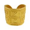 Lalaounis  cuff bracelet in 22 carats yellow gold - 00pp thumbnail