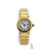 Reloj Cartier Santos Octogonale de oro amarillo Ref: 0906  Circa 1990 - 360 thumbnail
