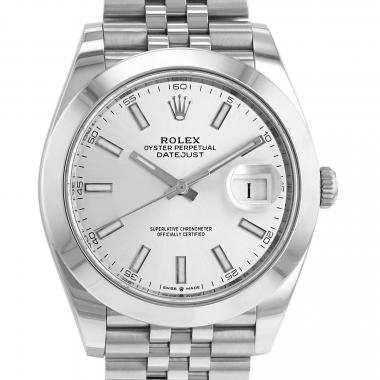 Montre Rolex Datejust 41 en acier et acier Ref: Rolex - 126300  Vers 2022