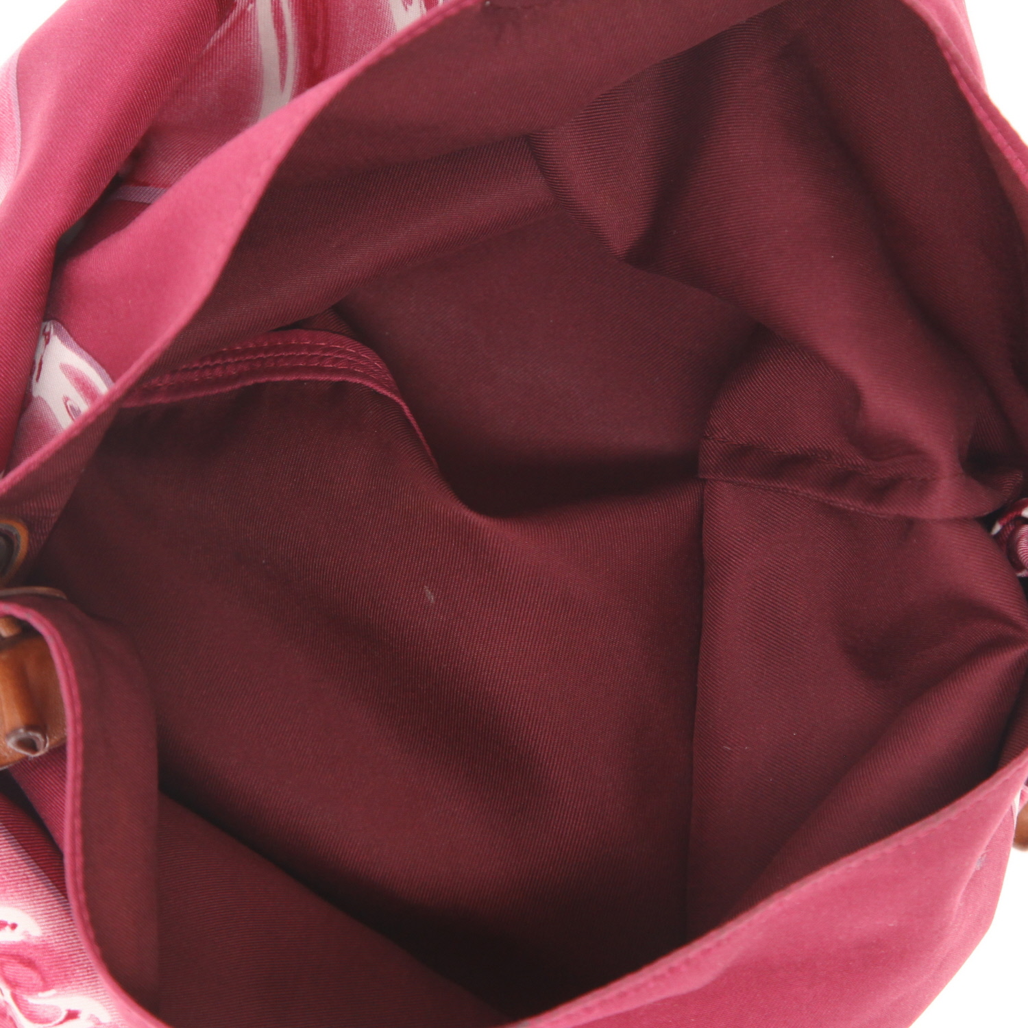 Borsa a tracolla Hermès  Silk City in seta rosa e pelle Barenia - Detail D3