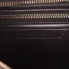 Bolso de mano Celine  Luggage Micro en cuero negro rojo y color burdeos - Detail D2 thumbnail