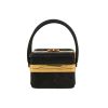 Dior   mini  handbag  in black leather - 360 thumbnail