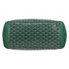 Shopping bag Goyard  Artois in tela Goyardine verde e pelle verde - Detail D1 thumbnail